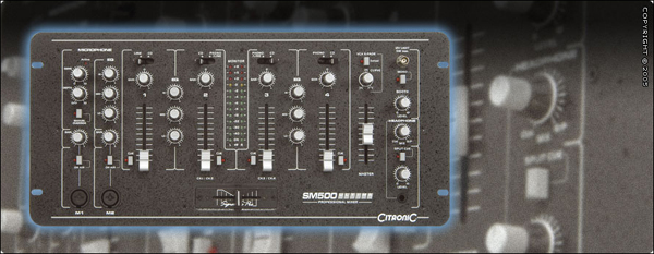 Citronic SM500 Ultima Professional Series Mixer