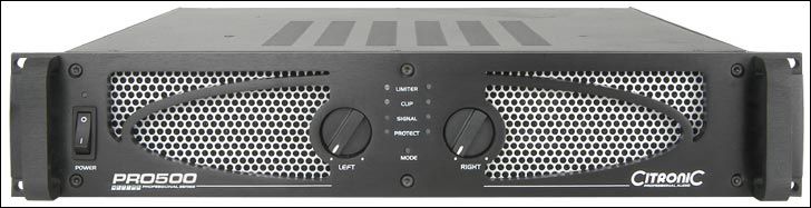 Citronic PRO-1500 Amplifier - 2 x 750W