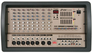 10 Channel Powered Mixer - 700W