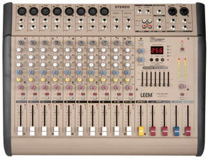 12 Channel Powered Mixing Console - 600W