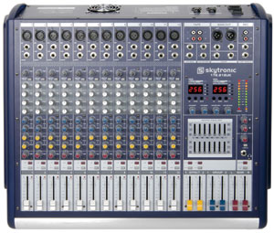 12 CHANNEL POWERED MIXING CONSOLE WITH DUAL DSP - 700W