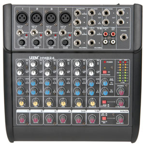 Professional 8 Channel Compact Mixing Console