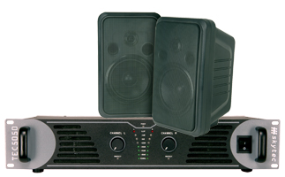 Amplifier and Speaker Kit 100W