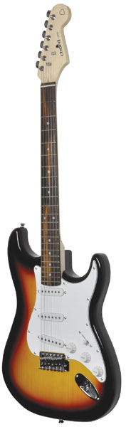 3-Tone Sunburst Gloss Electric Guitar