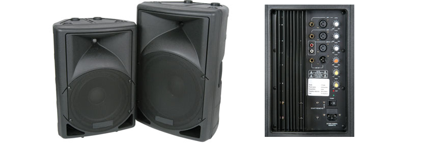Active Moulded Speaker Cabinet - 12'' 500W RMS