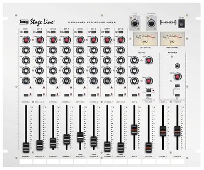 8 Channel Stereo Audio Mixer
