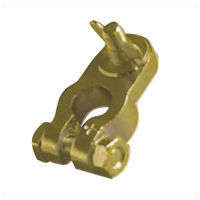 Positive (+) Gold Plated Battery Clamp 1 Output Wingnut Connections