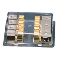 3 In 4 Out Fused Power Distribution Block