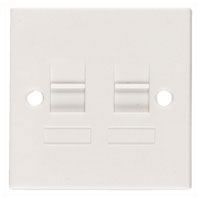 Single Modular Telephone Outlet