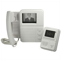 Video Door Intercom With Monochrome Monitor & Electronic Chime