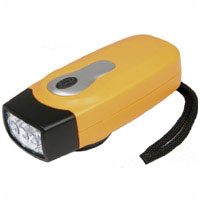Hand Winding LED Torch - CYBERMARKET MEGADEAL RRP �17.95 - ONLY �4.95