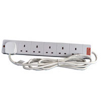 6-way Extension Lead With Surge Protection