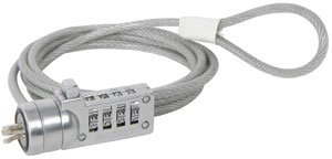 Laptop Combination Lock & Security Cable Set