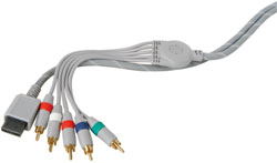 Wii� to RGB COMPONENT VIDEO and AUDIO LEAD