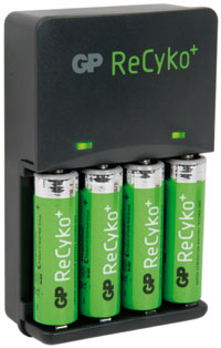 GP� ReCyko+� NiMH Battery Charger