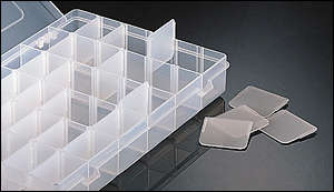 3 Part Clear Compartment Boxes