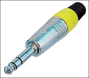 Neutrik� 6.3mm Stereo Plug NP3X