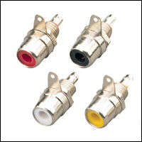 RCA Phono Chassis Socket Various Colours