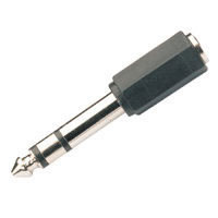 6.3mm Stereo Plug To 3.5mm Stereo Jack Socket
