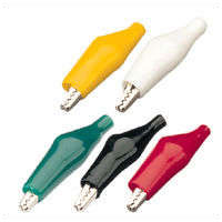 Insulated Crocodile Clips 32mm