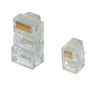 RJ-45 Modular Plug Heads