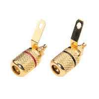 14mm� Gold Plated Binding Post Various Colours
