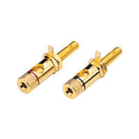 11mm� Gold Plated Banana Terminals Various Colours