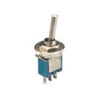 Sub-miniature Toggle Switch 1 x On/On 250Vac 1A