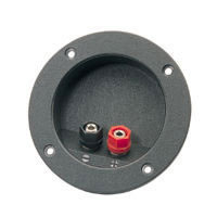 2 Way Round Terminal Plate Binding Posts 76mm�