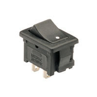 2 Pin On/Off Rocker Switch 250Vac 3A