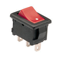 3 Pin On/On Rocker Switch 250Vac 3A