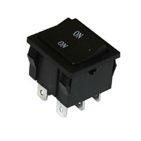 2 x On/On Centre off Rocker Switch 250Vac 6A
