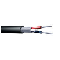 2 Core Braided Screen 6.3mm� Grey 100m
