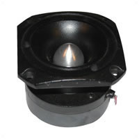 4'' x 4'' Pro Tweeter 1'' Dome With Reflector Port