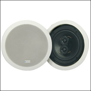 Ceiling Speaker With Dual Tweeter - 6.5''