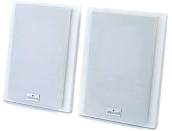 AQ Deluxe Wireless Speakers Extra Pair - Blanc