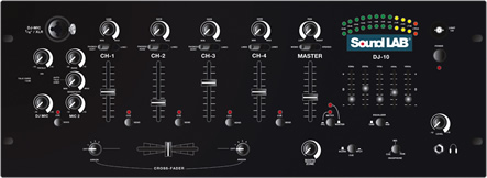 PRO10 DJ Mixer 482mm (19')