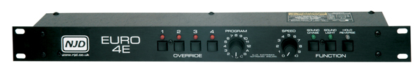 NJD Euro 4E 4-Channel Lighting Controller