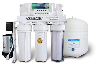 RO103 Auto Flushing Reverse Osmosis System with Booster Pump