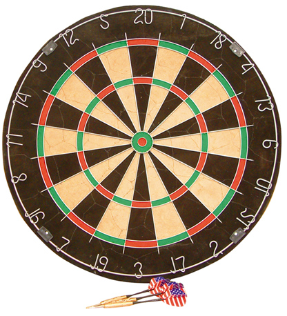 Bristle 18' Dartboard Set