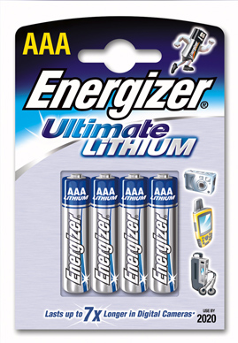 Energizer Ultimate Lithium 4 x AAA