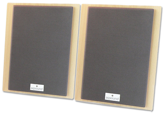 AQ Wireless Speakers - Extra Pair Beech