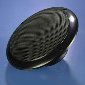 AQ AQUTE 6'' 50WRMS Totally Waterproof Ceiling Speakers - Black