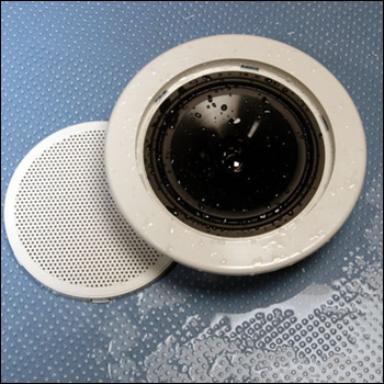 AQ AQTIV 6.5'' 50WRMS Easifit Totally Waterproof Ceiling Speakers - White