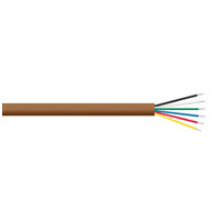 4 Core Security Signal Cable 100m Brown