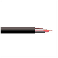 4 Core Hi-Flex Professional Quality PA Speaker Cable 20A Black 100m