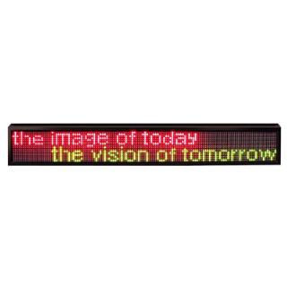 Tri colour 2 Line Moving Message Board - 2 metre