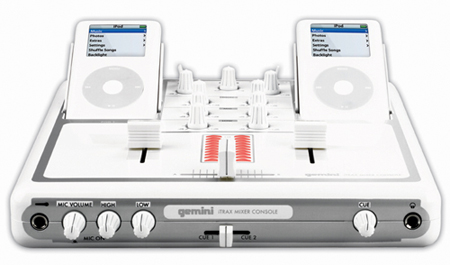 iTRAX Twin iPod Mixing Console