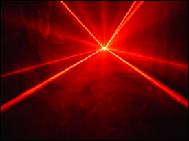Red Laser Effect
