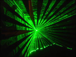 Green Laser Effect
